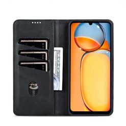 Kryty na mobil | Peňaženkové puzdro AZNS book case čierne – Xiaomi Redmi 13C / Xiaomi Poco C65 | Kryty na mobil