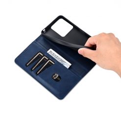 Kryty na mobil | Peňaženkové puzdro AZNS book case modré – Xiaomi Redmi 13C / Xiaomi Poco C65 | Kryty na mobil