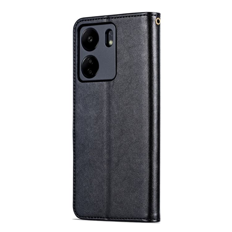 Peňaženkové puzdro AZNS Sheepskin Texture čierne – Xiaomi Redmi 13C / Xiaomi Poco C65 | Kryty na mobil Kryty na mobil | Peňaženkové puzdro AZNS Sheepskin Texture čierne – Xiaomi Redmi 13C / Xiaomi Poco C65 | Kryty na mobil