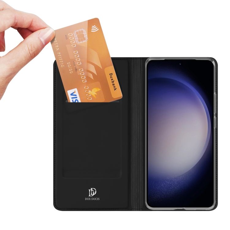 Peňaženkové puzdro Dux Ducis Skin Pro čierne – Samsung Galaxy S24+ (S24 Plus) | Kryty na mobil Kryty na mobil | Peňaženkové puzdro Dux Ducis Skin Pro čierne – Samsung Galaxy S24+ (S24 Plus) | Kryty na mobil