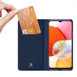 Kryty na mobil | Peňaženkové puzdro Dux Ducis Skin Pro modré – Samsung Galaxy A15 4G/5G | Kryty na mobil