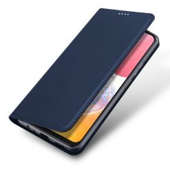 Kryty na mobil | Peňaženkové puzdro Dux Ducis Skin Pro modré – Samsung Galaxy A15 4G/5G | Kryty na mobil