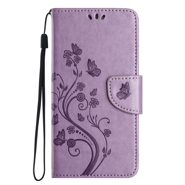 Peňaženkové puzdro Embossing Pattern Motýľ a kvet bledofialové – Samsung Galaxy A15 4G/5G | Kryty na mobil Kryty na mobil | Peňaženkové puzdro Embossing Pattern Motýľ a kvet bledofialové – Samsung Galaxy A15 4G/5G | Kryty na mobil