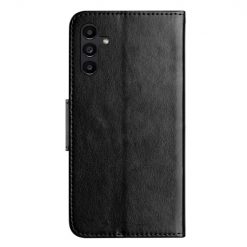Peňaženkové puzdro Embossing Pattern Motýľ a kvet čierne – Samsung Galaxy A05s | Kryty na mobil Kryty na mobil | Peňaženkové puzdro Embossing Pattern Motýľ a kvet čierne – Samsung Galaxy A05s | Kryty na mobil