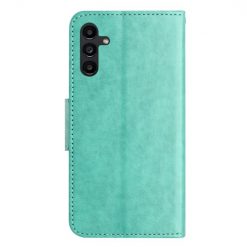 Peňaženkové puzdro Embossing Pattern Motýľ a kvet zelené – Samsung Galaxy A15 4G/5G | Kryty na mobil Kryty na mobil | Peňaženkové puzdro Embossing Pattern Motýľ a kvet zelené – Samsung Galaxy A15 4G/5G | Kryty na mobil