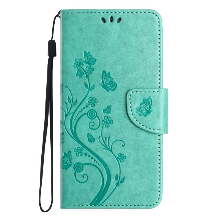 Peňaženkové puzdro Embossing Pattern Motýľ a kvet zelené – Samsung Galaxy A15 4G/5G | Kryty na mobil Kryty na mobil | Peňaženkové puzdro Embossing Pattern Motýľ a kvet zelené – Samsung Galaxy A15 4G/5G | Kryty na mobil