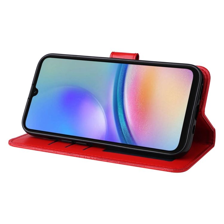 Peňaženkové puzdro Embossing Pattern Slnečnica červené – Samsung Galaxy A05s | Kryty na mobil Kryty na mobil | Peňaženkové puzdro Embossing Pattern Slnečnica červené – Samsung Galaxy A05s | Kryty na mobil