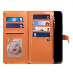 Kryty na mobil | Peňaženkové puzdro Eseble Star Wallet case hnedé – Samsung Galaxy A25 5G | Kryty na mobil