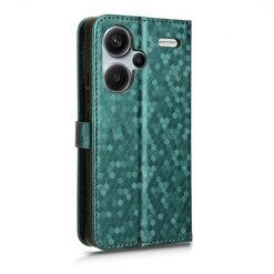 Peňaženkové puzdro Honeycomb Dot Texture Case zelené – Xiaomi Redmi Note 13 Pro+ 5G | Kryty na mobil Kryty na mobil | Peňaženkové puzdro Honeycomb Dot Texture Case zelené – Xiaomi Redmi Note 13 Pro+ 5G | Kryty na mobil