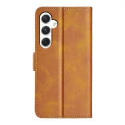 Kryty na mobil | Peňaženkové puzdro Magnetic fresh case hnedé – Samsung Galaxy S24+ (S24 Plus) | Kryty na mobil