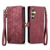 Kryty na mobil | Peňaženkové puzdro Purse case zelené – Samsung Galaxy S24+ (S24 Plus) | Kryty na mobil