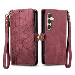 Peňaženkové puzdro Purse case červené – Samsung Galaxy S24+ (S24 Plus)