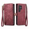Kryty na mobil | Peňaženkové puzdro Purse case fialové – Samsung Galaxy S24 Ultra | Kryty na mobil