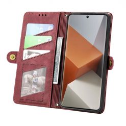 Peňaženkové puzdro Purse case červené – Xiaomi Redmi Note 13 Pro+ 5G | Kryty na mobil Kryty na mobil | Peňaženkové puzdro Purse case červené – Xiaomi Redmi Note 13 Pro+ 5G | Kryty na mobil