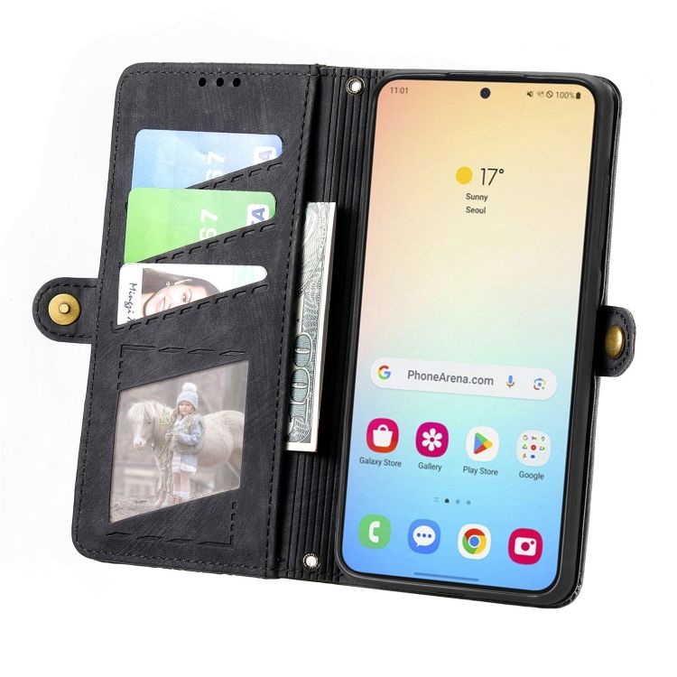 Peňaženkové puzdro Purse case čierne – Samsung Galaxy S24+ (S24 Plus) | Kryty na mobil Kryty na mobil | Peňaženkové puzdro Purse case čierne – Samsung Galaxy S24+ (S24 Plus) | Kryty na mobil