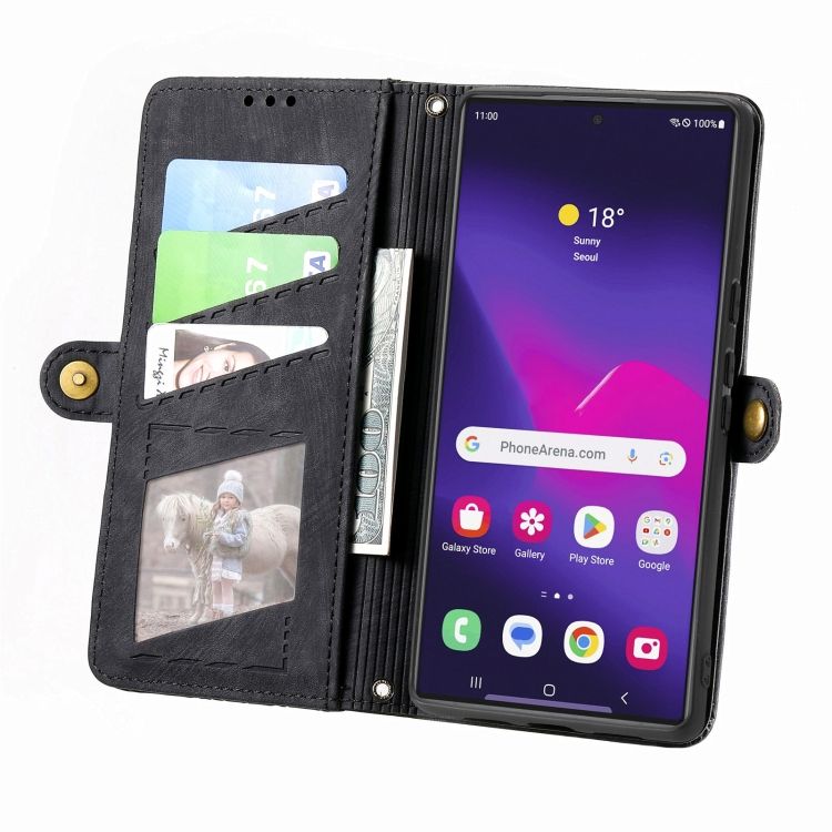 Peňaženkové puzdro Purse case čierne – Samsung Galaxy S24 Ultra | Kryty na mobil Kryty na mobil | Peňaženkové puzdro Purse case čierne – Samsung Galaxy S24 Ultra | Kryty na mobil