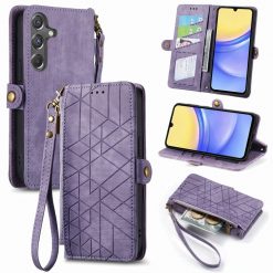 Peňaženkové puzdro Purse case fialové – Samsung Galaxy A15 4G/5G | Kryty na mobil Kryty na mobil | Peňaženkové puzdro Purse case fialové – Samsung Galaxy A15 4G/5G | Kryty na mobil