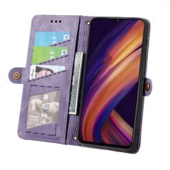Kryty na mobil | Peňaženkové puzdro Purse case fialové – Samsung Galaxy A25 5G | Kryty na mobil