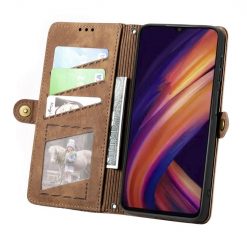 Kryty na mobil | Peňaženkové puzdro Purse case hnedé – Samsung Galaxy A25 5G | Kryty na mobil