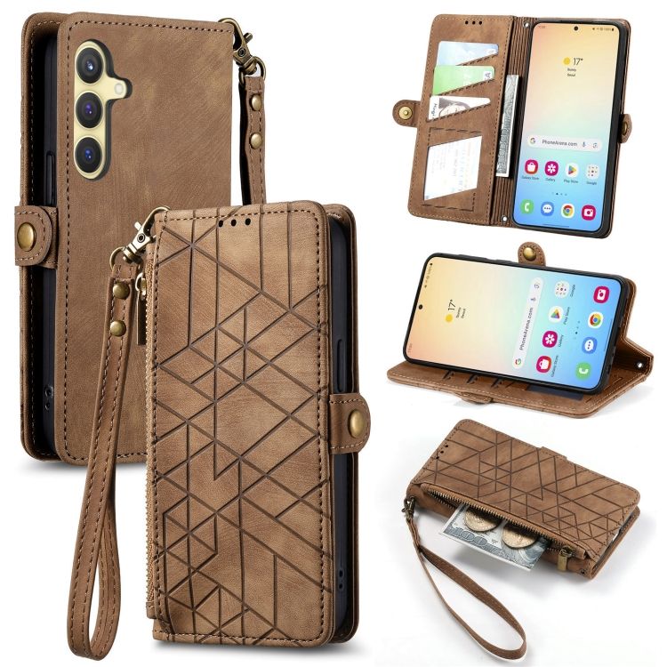 Peňaženkové puzdro Purse case hnedé – Samsung Galaxy S24+ (S24 Plus) | Kryty na mobil Kryty na mobil | Peňaženkové puzdro Purse case hnedé – Samsung Galaxy S24+ (S24 Plus) | Kryty na mobil