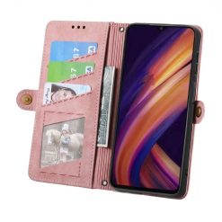 Kryty na mobil | Peňaženkové puzdro Purse case ružové – Samsung Galaxy A25 5G | Kryty na mobil