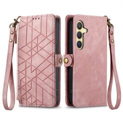 Peňaženkové puzdro Purse case ružové – Samsung Galaxy S24+ (S24 Plus)