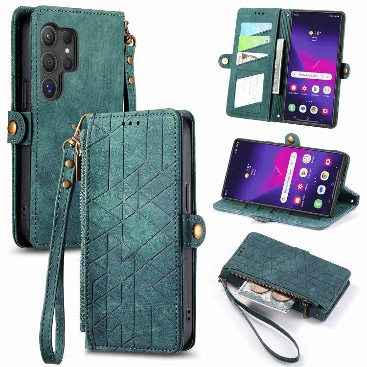 Peňaženkové puzdro Purse case zelené – Samsung Galaxy S24 Ultra | Kryty na mobil Kryty na mobil | Peňaženkové puzdro Purse case zelené – Samsung Galaxy S24 Ultra | Kryty na mobil