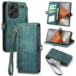 Kryty na mobil | Peňaženkové puzdro Purse case zelené – Xiaomi Redmi Note 13 Pro+ 5G | Kryty na mobil