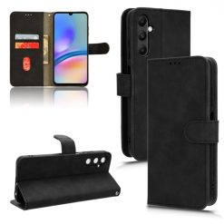 Kryty na mobil | Peňaženkové puzdro Solid čierne – Samsung Galaxy A05s | Kryty na mobil