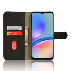 Kryty na mobil | Peňaženkové puzdro Solid čierne – Samsung Galaxy A05s | Kryty na mobil