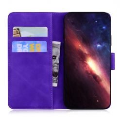 Kryty na mobil | Peňaženkové puzdro Solid fialové – Samsung Galaxy S24 Ultra | Kryty na mobil