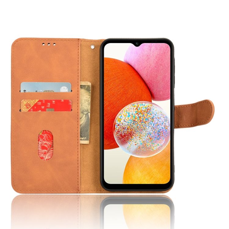 Peňaženkové puzdro Solid hnedé – Samsung Galaxy A15 4G/5G | Kryty na mobil Kryty na mobil | Peňaženkové puzdro Solid hnedé – Samsung Galaxy A15 4G/5G | Kryty na mobil