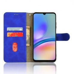 Peňaženkové puzdro Solid modré – Samsung Galaxy A05s | Kryty na mobil Kryty na mobil | Peňaženkové puzdro Solid modré – Samsung Galaxy A05s | Kryty na mobil