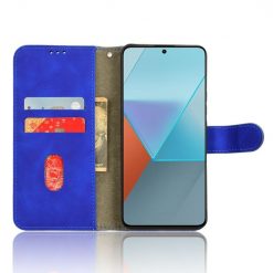 Peňaženkové puzdro Solid modré – Xiaomi Redmi Note 13 Pro 5G / Poco X6 5G | Kryty na mobil Kryty na mobil | Peňaženkové puzdro Solid modré – Xiaomi Redmi Note 13 Pro 5G / Poco X6 5G | Kryty na mobil