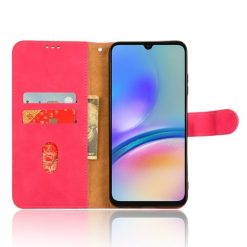 Kryty na mobil | Peňaženkové puzdro Solid ružové – Samsung Galaxy A05s | Kryty na mobil
