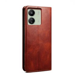 Peňaženkové puzdro Wax case hnedé – Xiaomi Redmi 13C / Xiaomi Poco C65 | Kryty na mobil Kryty na mobil | Peňaženkové puzdro Wax case hnedé – Xiaomi Redmi 13C / Xiaomi Poco C65 | Kryty na mobil