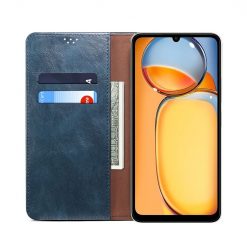 Peňaženkové puzdro Wax case modré – Xiaomi Redmi 13C / Xiaomi Poco C65 | Kryty na mobil Kryty na mobil | Peňaženkové puzdro Wax case modré – Xiaomi Redmi 13C / Xiaomi Poco C65 | Kryty na mobil
