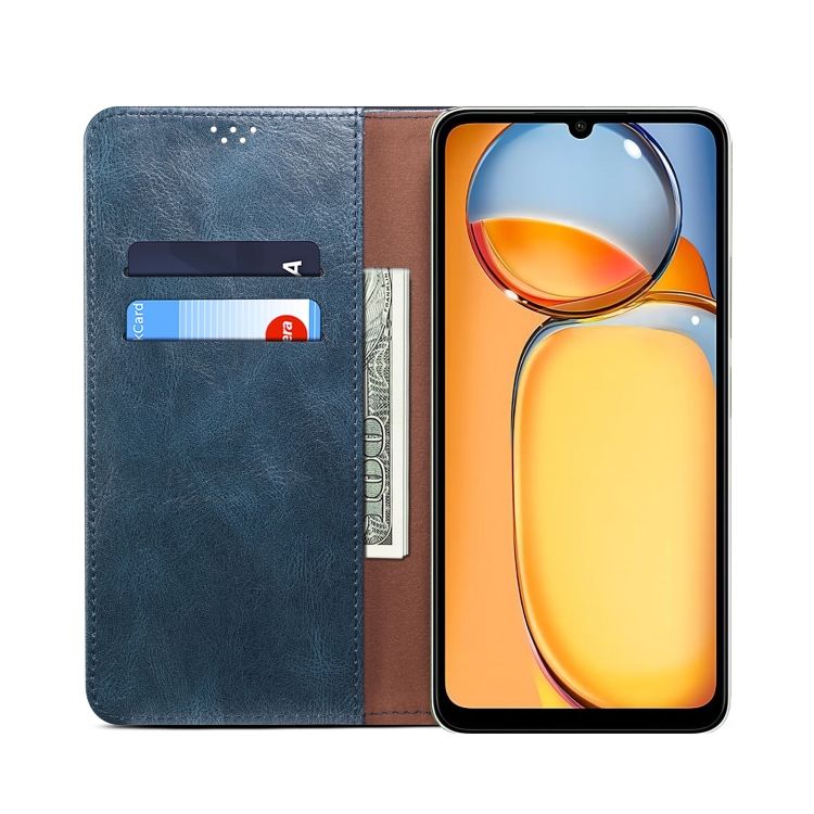 Peňaženkové puzdro Wax case modré – Xiaomi Redmi 13C / Xiaomi Poco C65 | Kryty na mobil Kryty na mobil | Peňaženkové puzdro Wax case modré – Xiaomi Redmi 13C / Xiaomi Poco C65 | Kryty na mobil