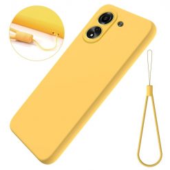 Kryty na mobil | Zadný kryt Candy Case žltý – Xiaomi Redmi 13C / Xiaomi Poco C65 | Kryty na mobil