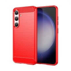 Zadný kryt Carbon červený – Samsung Galaxy S24