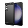 Kryty na mobil | Zadný kryt Carbon červený – Samsung Galaxy S24 | Kryty na mobil