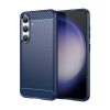 Kryty na mobil | Zadný kryt Carbon červený – Samsung Galaxy S24 | Kryty na mobil