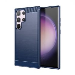 Kryty na mobil | Zadný kryt Carbon modrý – Samsung Galaxy S24 Ultra | Kryty na mobil