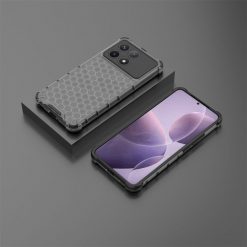 Odolný kryt Honeycomb Armor čierny – Xiaomi Poco X6 Pro | Kryty na mobil Kryty na mobil | Odolný kryt Honeycomb Armor čierny – Xiaomi Poco X6 Pro | Kryty na mobil