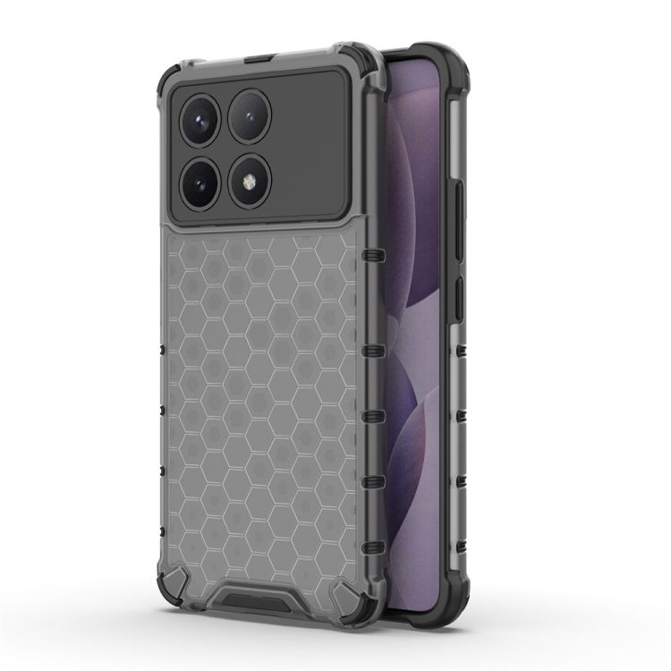Odolný kryt Honeycomb Armor čierny – Xiaomi Poco X6 Pro | Kryty na mobil Kryty na mobil | Odolný kryt Honeycomb Armor čierny – Xiaomi Poco X6 Pro | Kryty na mobil