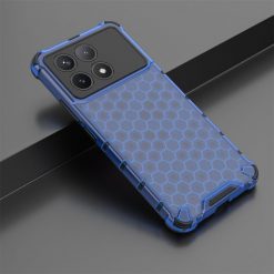 Odolný kryt Honeycomb Armor modrý – Xiaomi Poco X6 Pro | Kryty na mobil Kryty na mobil | Odolný kryt Honeycomb Armor modrý – Xiaomi Poco X6 Pro | Kryty na mobil