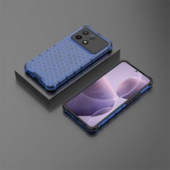 Odolný kryt Honeycomb Armor modrý – Xiaomi Poco X6 Pro | Kryty na mobil Kryty na mobil | Odolný kryt Honeycomb Armor modrý – Xiaomi Poco X6 Pro | Kryty na mobil