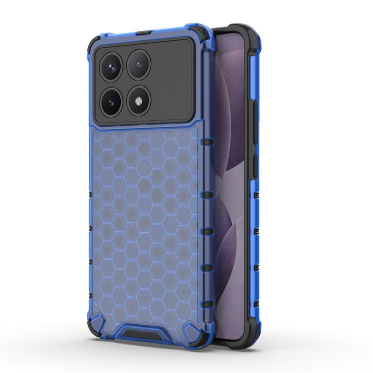 Odolný kryt Honeycomb Armor modrý – Xiaomi Poco X6 Pro | Kryty na mobil Kryty na mobil | Odolný kryt Honeycomb Armor modrý – Xiaomi Poco X6 Pro | Kryty na mobil