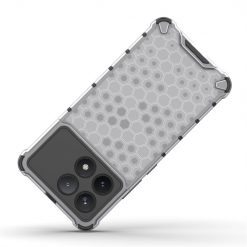 Odolný kryt Honeycomb Armor transparentný – Xiaomi Poco X6 Pro | Kryty na mobil Kryty na mobil | Odolný kryt Honeycomb Armor transparentný – Xiaomi Poco X6 Pro | Kryty na mobil