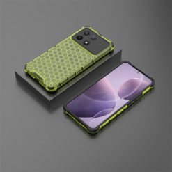 Odolný kryt Honeycomb Armor zelený – Xiaomi Poco X6 Pro | Kryty na mobil Kryty na mobil | Odolný kryt Honeycomb Armor zelený – Xiaomi Poco X6 Pro | Kryty na mobil